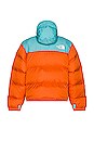view 3 of 4 BLOUSON NUPTSE in Red Orange & Transantarctic Blue