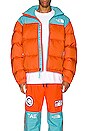 view 4 of 4 BLOUSON NUPTSE in Red Orange & Transantarctic Blue