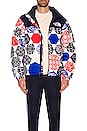 view 3 of 3 1996 RETRO NUPTSE ジャケット in Blue IC Geo Print