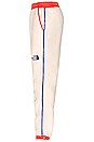 view 4 of 4 Color Block Fleece Jogger in Vintage White & Flare