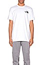 view 2 of 5 T-SHIRT RED BOX in TNF White & TNF Red