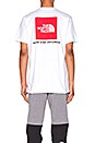 view 4 of 5 T-SHIRT RED BOX in TNF White & TNF Red