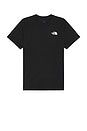 view 2 of 3 Short Sleeve Core Box NSE Tee in TNF Black & TNF White