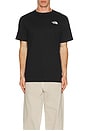 view 3 of 3 Short Sleeve Core Box NSE Tee in TNF Black & TNF White