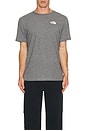 view 3 of 3 Short Sleeve Core Box NSE Tee in TNF Mid Grey Heather