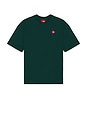view 1 of 5 Red Box Tee in Hunter Green