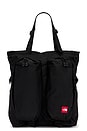 view 1 of 7 Red Box Tote Bag in TNF Black