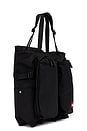 view 4 of 7 Red Box Tote Bag in TNF Black