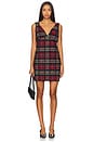 view 1 of 4 MARION 미니 원피스 in Red Plaid