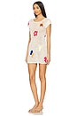 view 3 of 5 Crochet Mini Dress in Cream