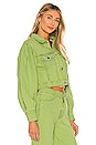 view 2 of 4 Caliz Denim Jacket in Green