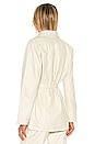 view 4 of 5 Lili Leather Jacket in Ivory