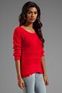 view 2 of 5 Kubu Slouch Jumper in Red Lychee