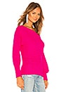 view 2 of 4 Marie Sweater in Hot Pink