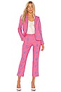 view 4 of 4 DALLAS 플레어 팬츠 in Hot Pink Multi
