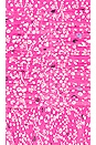view 5 of 5 Bianka Ikat Mosaic Top in Hot Pink