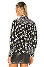 view 4 of 5 Susan Blouse in Brushed Floral Medium Black
