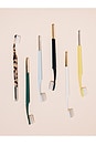 view 5 of 6 The Better Brush in Luxe Blonde Tortoise & Chrome