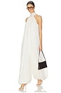 view 1 of 5 Chiffon Balloon Jumpsuit in Egret