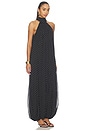 view 3 of 6 Chiffon Balloon Jumpsuit in 1000 Black Comb