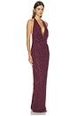 view 2 of 4 Minalina Dress in Winetasting