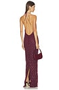 view 4 of 4 Minalina Dress in Winetasting