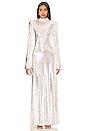 view 2 of 4 Sequin Gown in Bright White