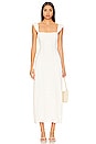 view 1 of 3 Lace Wide Strap Dress in Bright White