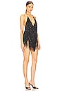 view 2 of 4 VESTIDO CORTO CON FLECOS DE LENTEJUELAS in Tap Shoe Black