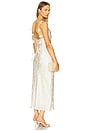 view 1 of 5 Vezzy Midi Dress in Egret Combo