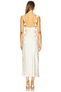view 4 of 5 Vezzy Midi Dress in Egret Combo