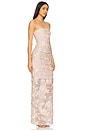 view 2 of 4 Flower Mesh Tube Dress in Angel Wing