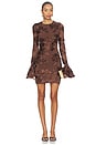 view 1 of 4 Rositana Dress in Chicory Coffee