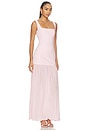 view 2 of 4 VESTIDO CUELLO REDONDO CREPE SCOOP NECK DRESS in Cherry Blossom Comb