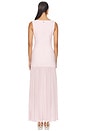 view 3 of 4 VESTIDO CUELLO REDONDO CREPE SCOOP NECK DRESS in Cherry Blossom Comb