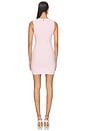 view 3 of 4 Crepe Mini Flower Dress in Cherry Blossom