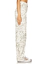 view 3 of 6 Cassandria Jeans in Blurry Snow Leopard & Tarmac
