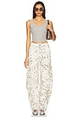 view 5 of 6 Cassandria Jeans in Blurry Snow Leopard & Tarmac
