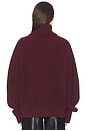 view 3 of 5 Knit Turtleneck Jumper in Zinfandel