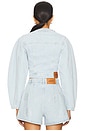 view 3 of 4 Vinetta Denim Jacket in Light Blue Denim
