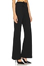 view 2 of 6 High Waisted Rose Pants in Black