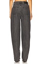 view 4 of 6 Denim Laced Leg Pant in Black