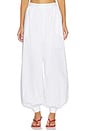 view 1 of 6 CALÇAS BALLOON PANTS in Bright White