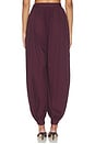 view 5 of 7 PANTALON AVEC PLIS BALLOON PLEATED PANTS in Zinfandel