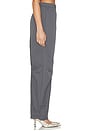 view 4 of 7 Crispy Track Pants in Gray Pinstripe