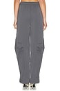 view 5 of 7 Crispy Track Pants in Gray Pinstripe