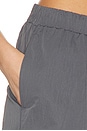 view 7 of 7 Crispy Track Pants in Gray Pinstripe