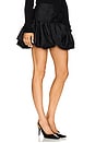 view 2 of 6 Jacquard Mini Skirt in Black