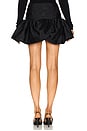 view 4 of 6 Jacquard Mini Skirt in Black