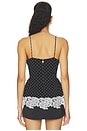 view 3 of 5 CAMISOLA LACEBAND CAMISOLE in 1000 Black Comb